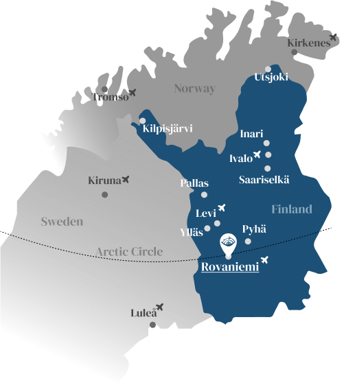 Rovaniemi City on Map